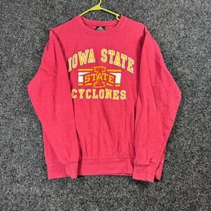 Iowa State Cyclones Colosseum Red Crewneck Sweatshirt Men's Large College